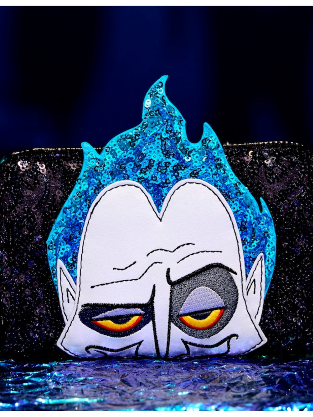 Loungefly Hercules Hades Sequin Cosplay Wallet